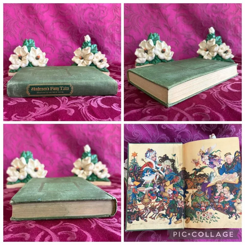 1945 Andersen's Fairy Tales by Hans Christian Andersen, Illustrated Vintage Book - Picture 2 of 11